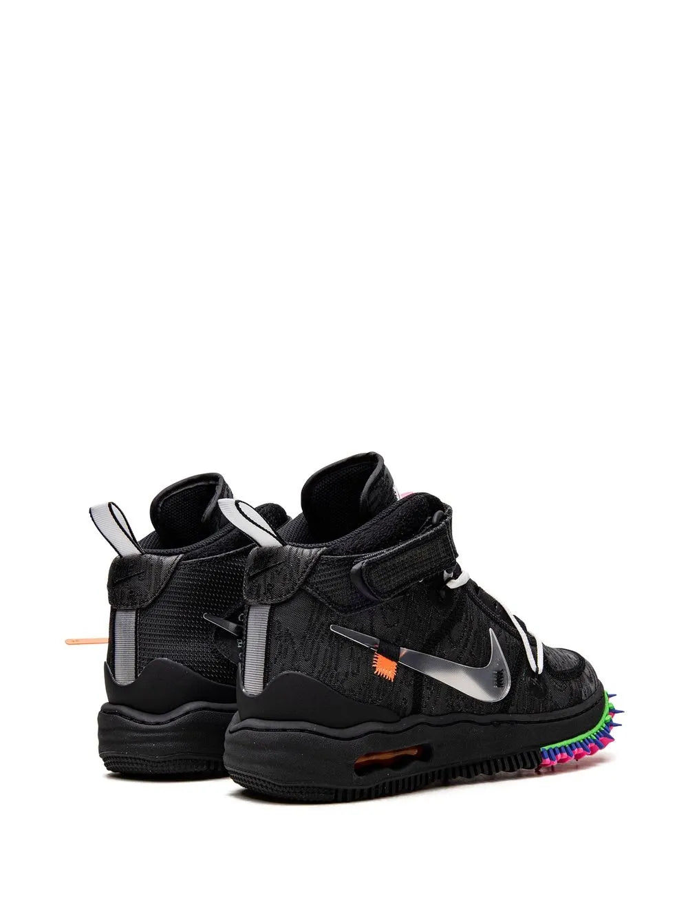 Nike X Off-White Air Force 1 Mid Black Sneakers