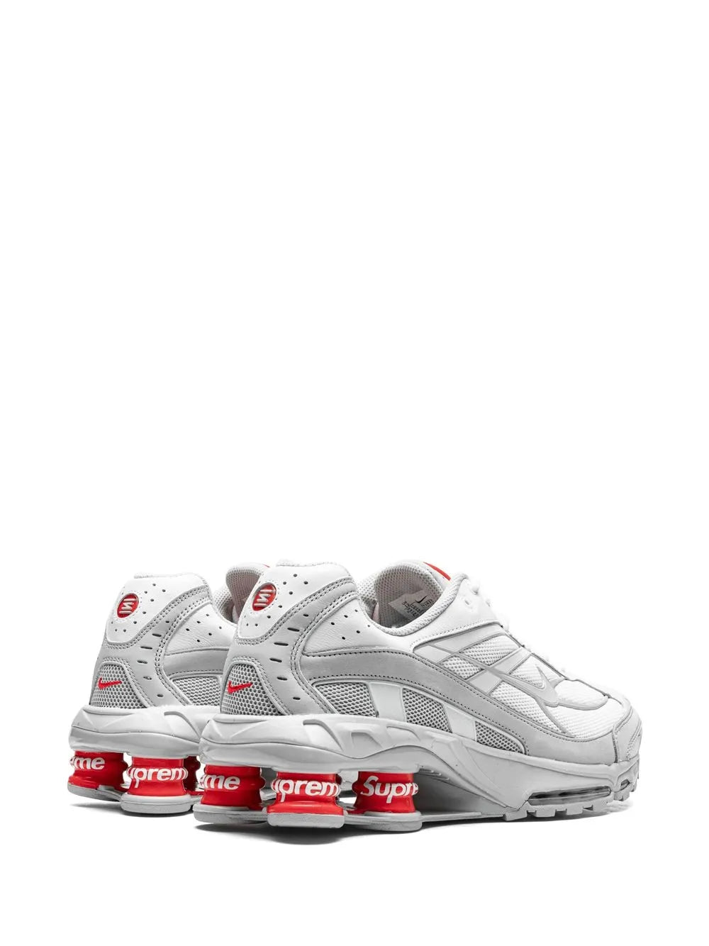 Nike X Supreme Shox Ride 2 Sp White Sneakers
