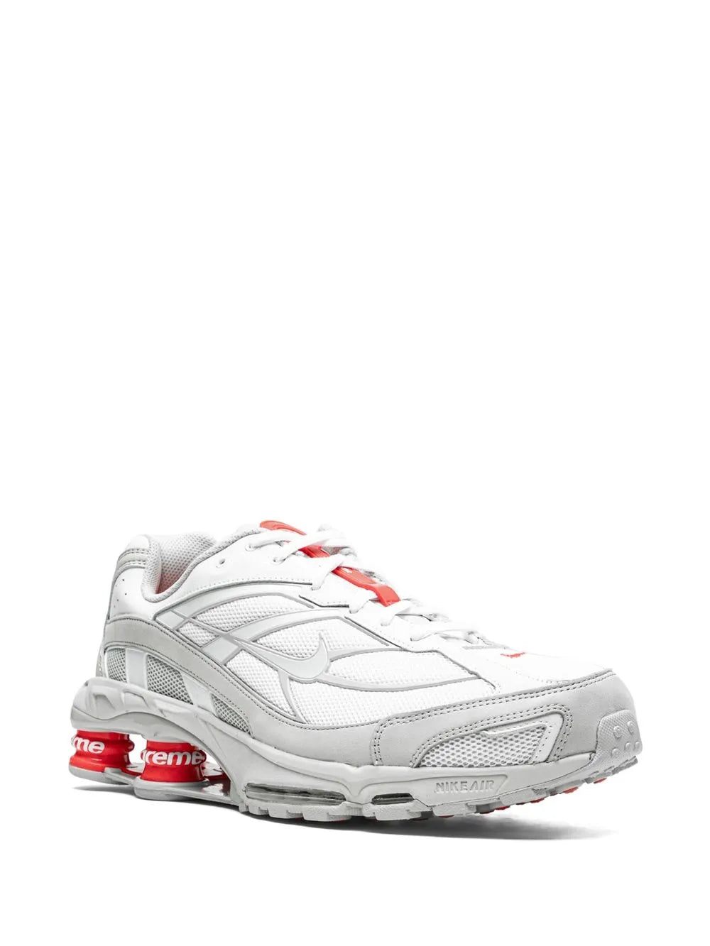 Nike X Supreme Shox Ride 2 Sp White Sneakers