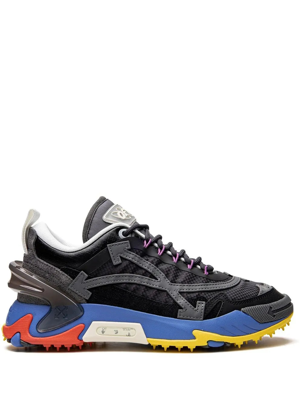 Off-White Odsy 2000 Black/Dark Grey Sneakers