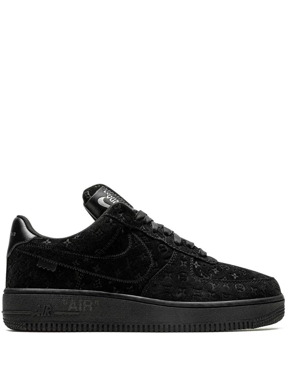 Nike X Louis Vuitton X  Virgil Abloh Air Force 1 Low Black/Black Sneakers