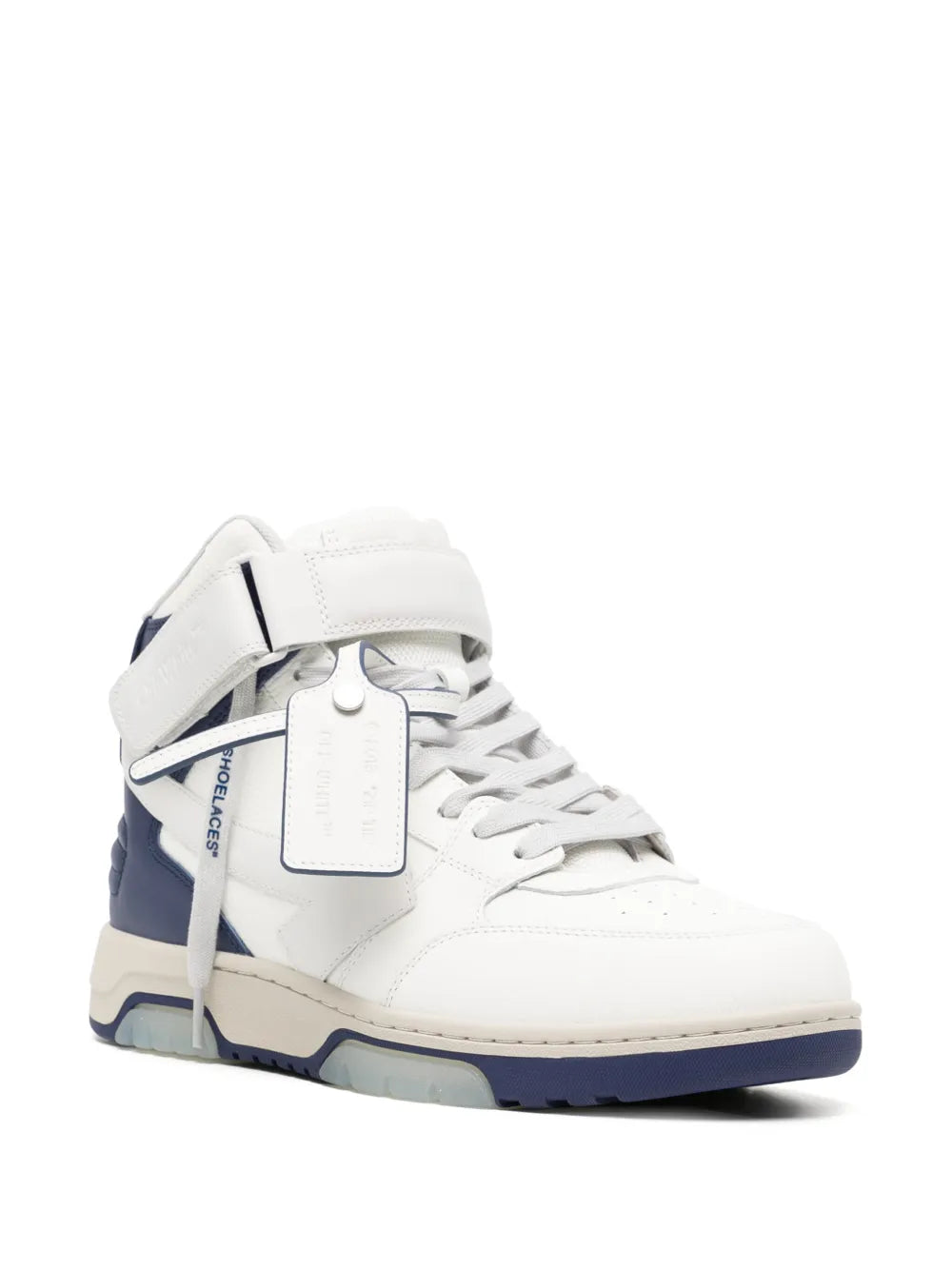 Off-White Logo-Patch Lace-Up Sneakers
