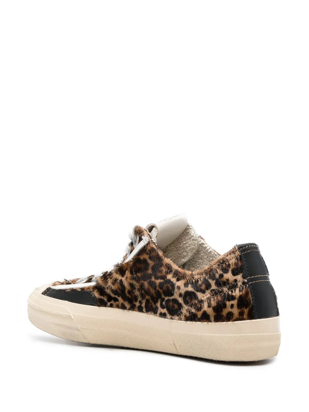 Golden Goose Leopard-Print Lace-Up