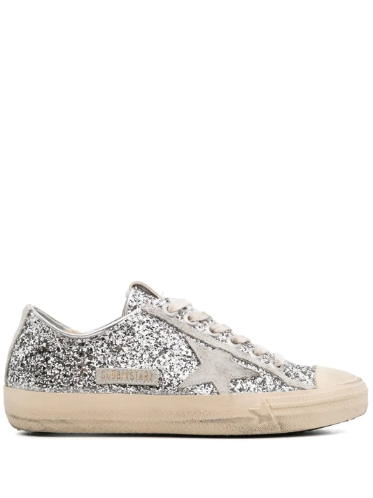 Golden Goose V-Star Glittered