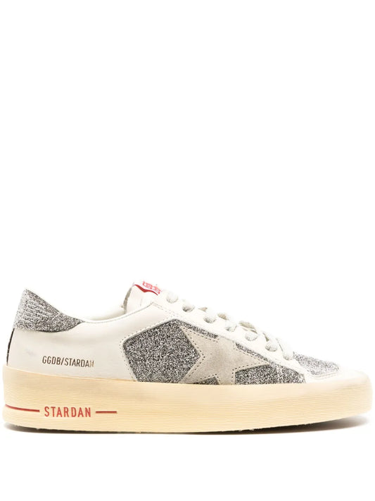 Golden Goose Stardan Crystal-Embellished Leather
