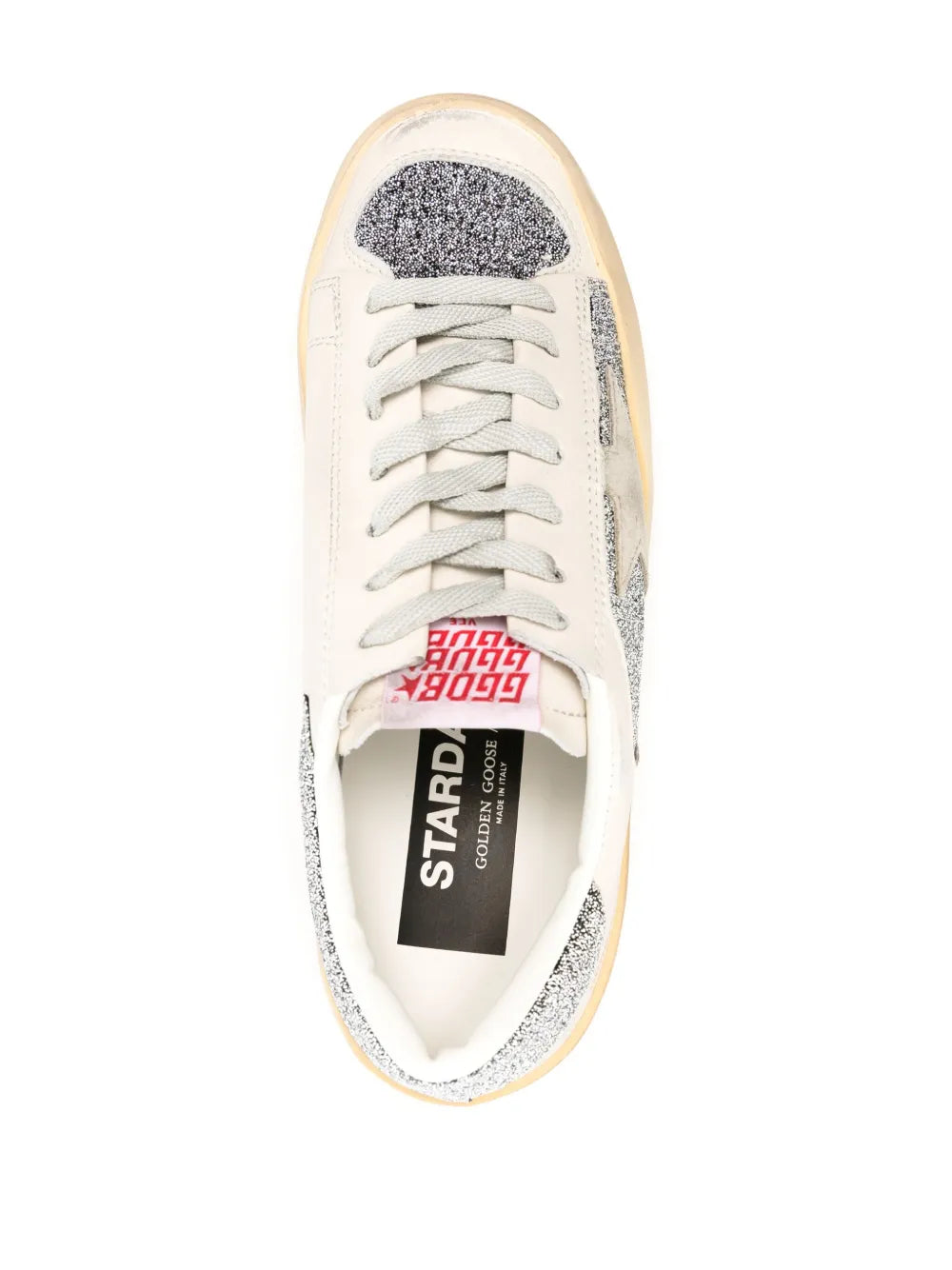 Golden Goose Stardan Crystal-Embellished Leather