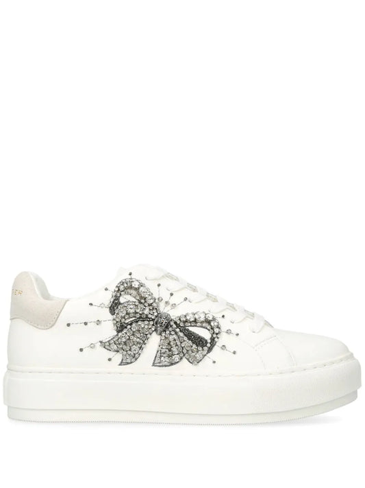 Kurt Geiger London Laney Bow Crystal-Embellished