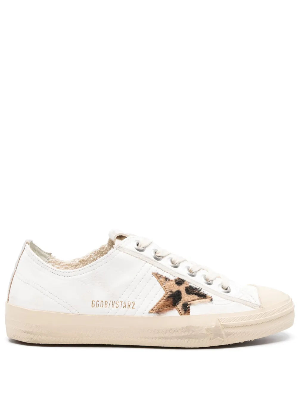 Golden Goose V-Star Leather