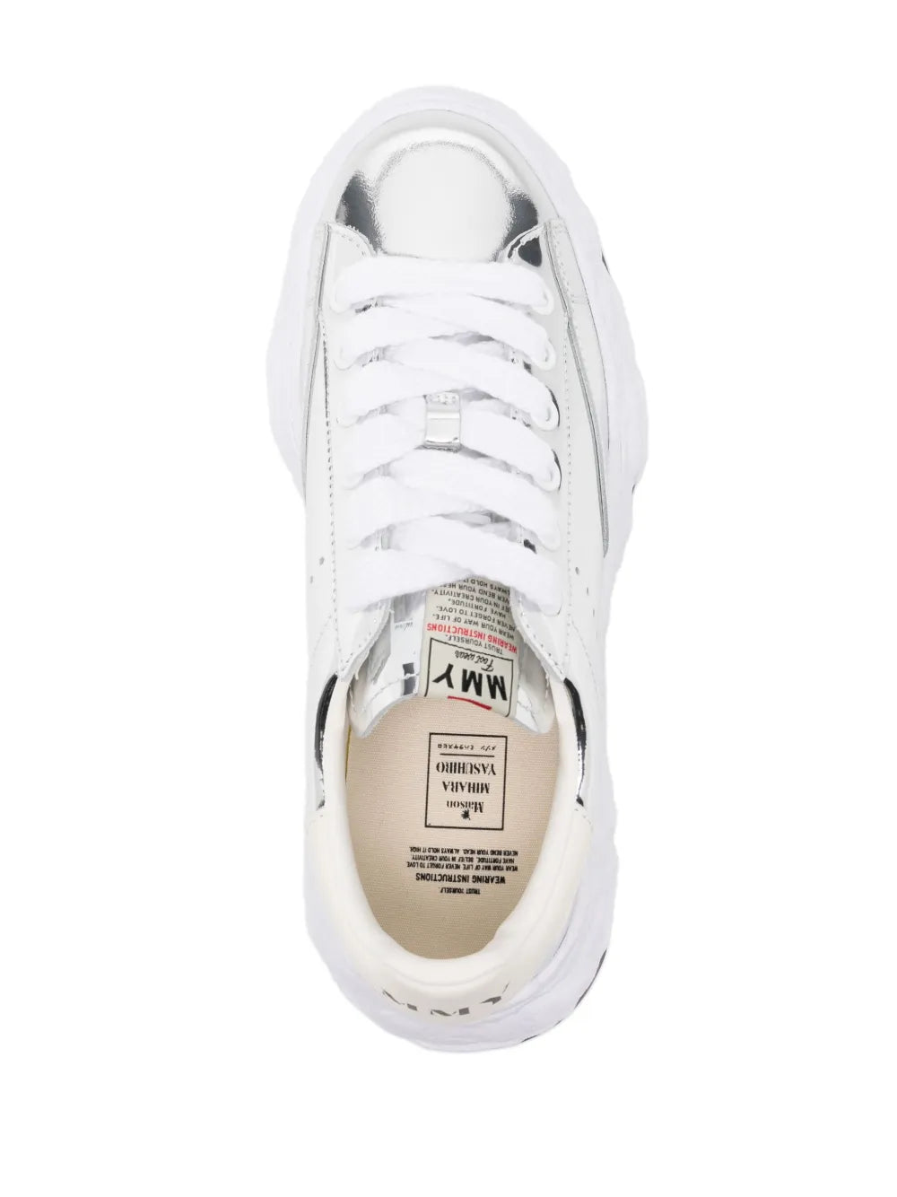 Maison MIHARA YASUHIRO Charles Lace-Up Metallic