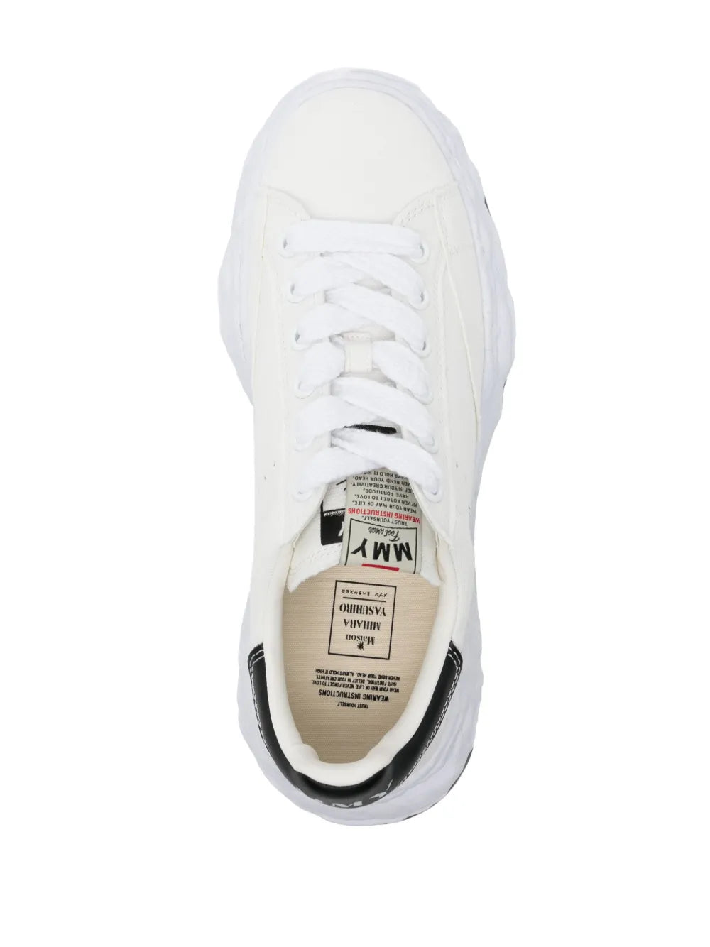 Maison MIHARA YASUHIRO Charles Lace-Up Canvas