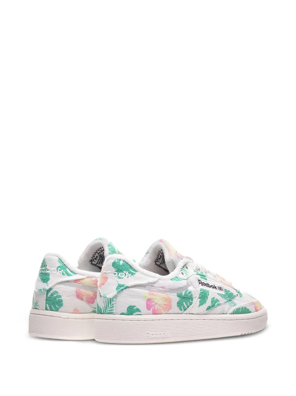 Reebok Club C 85 Floral-Print Trainers