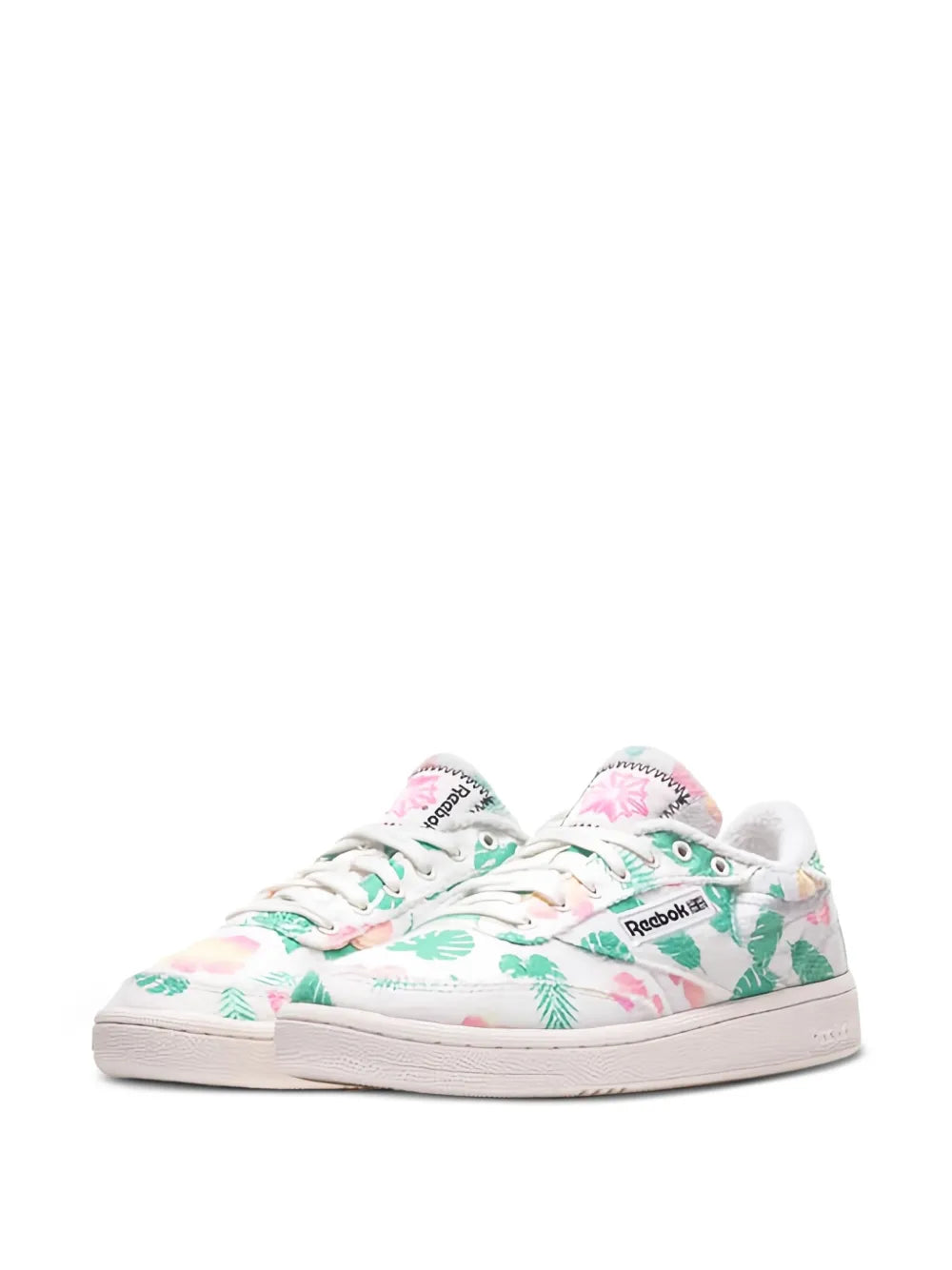 Reebok Club C 85 Floral-Print Trainers
