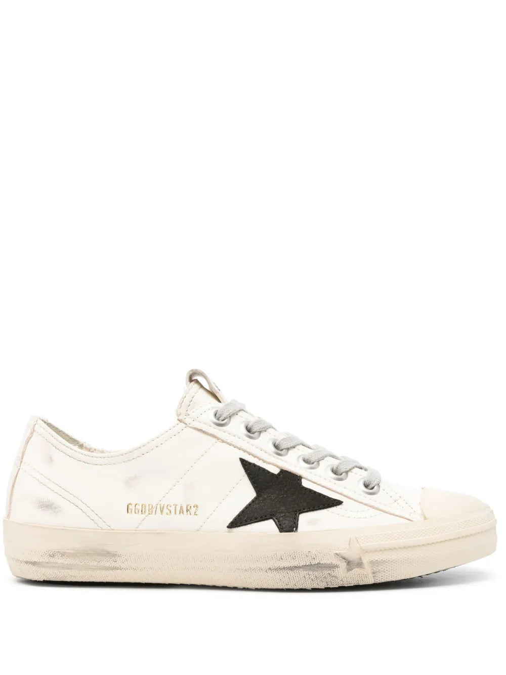 Golden Goose V-Star Leather