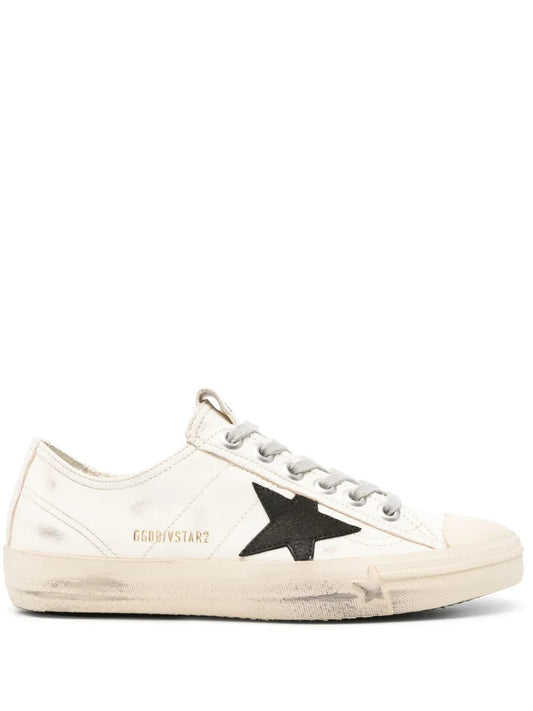 Golden Goose V-Star Leather