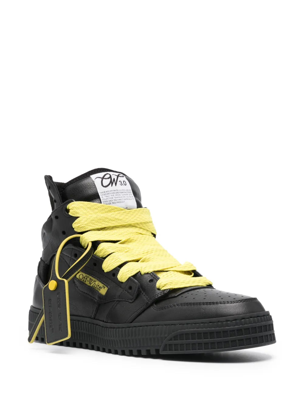 Off-White 3.0 Off Court Leather Sneakers