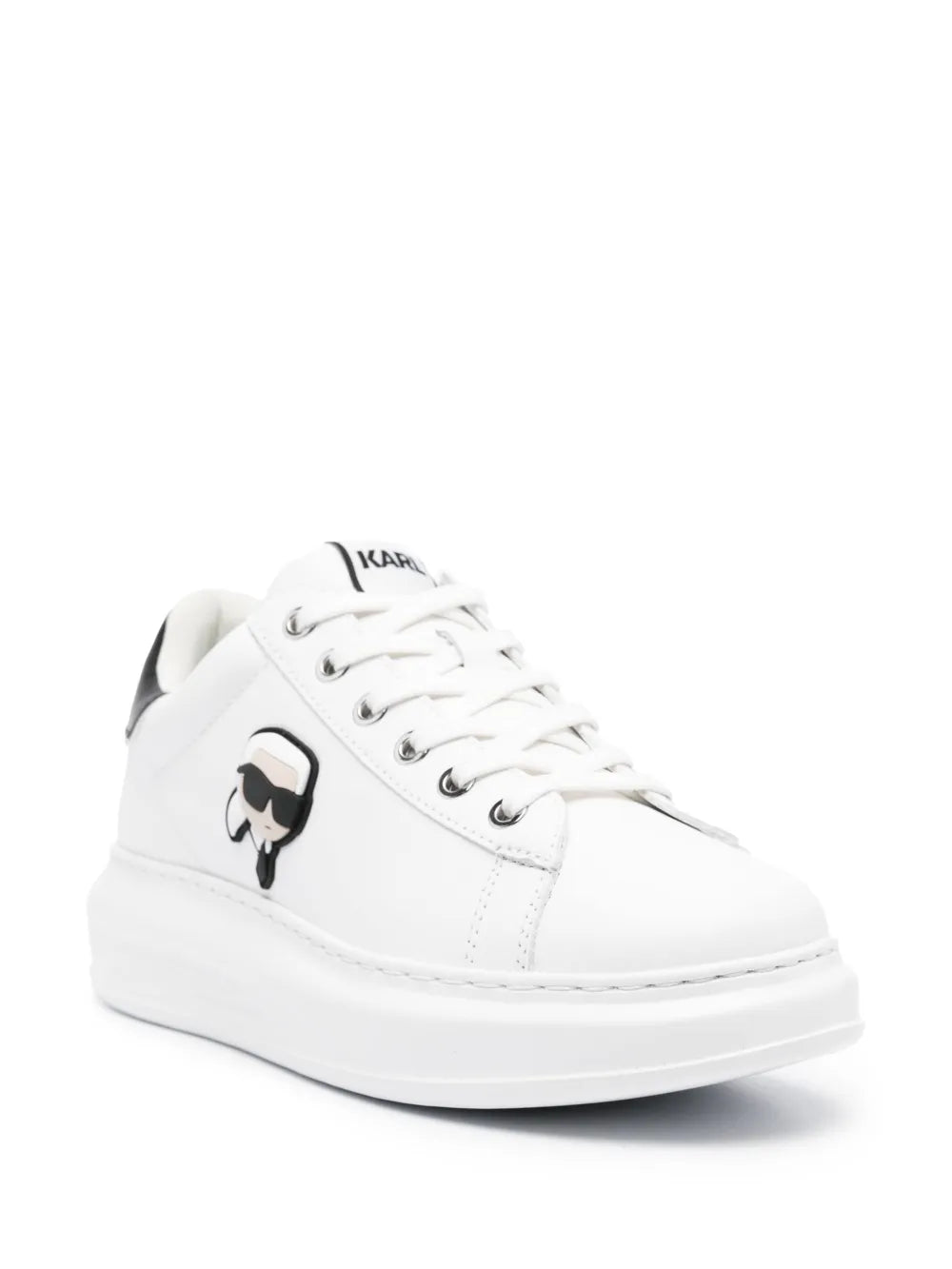 Karl Lagerfeld K/Ikonik Leather Trainers
