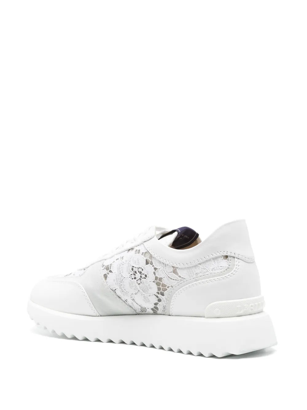 Le Silla Chantilly-Lace Leather