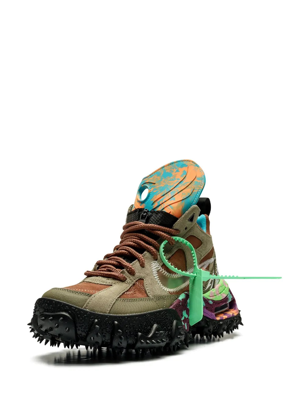 Nike X Off-White Air Terra Forma Archaeo Brown Sneakers