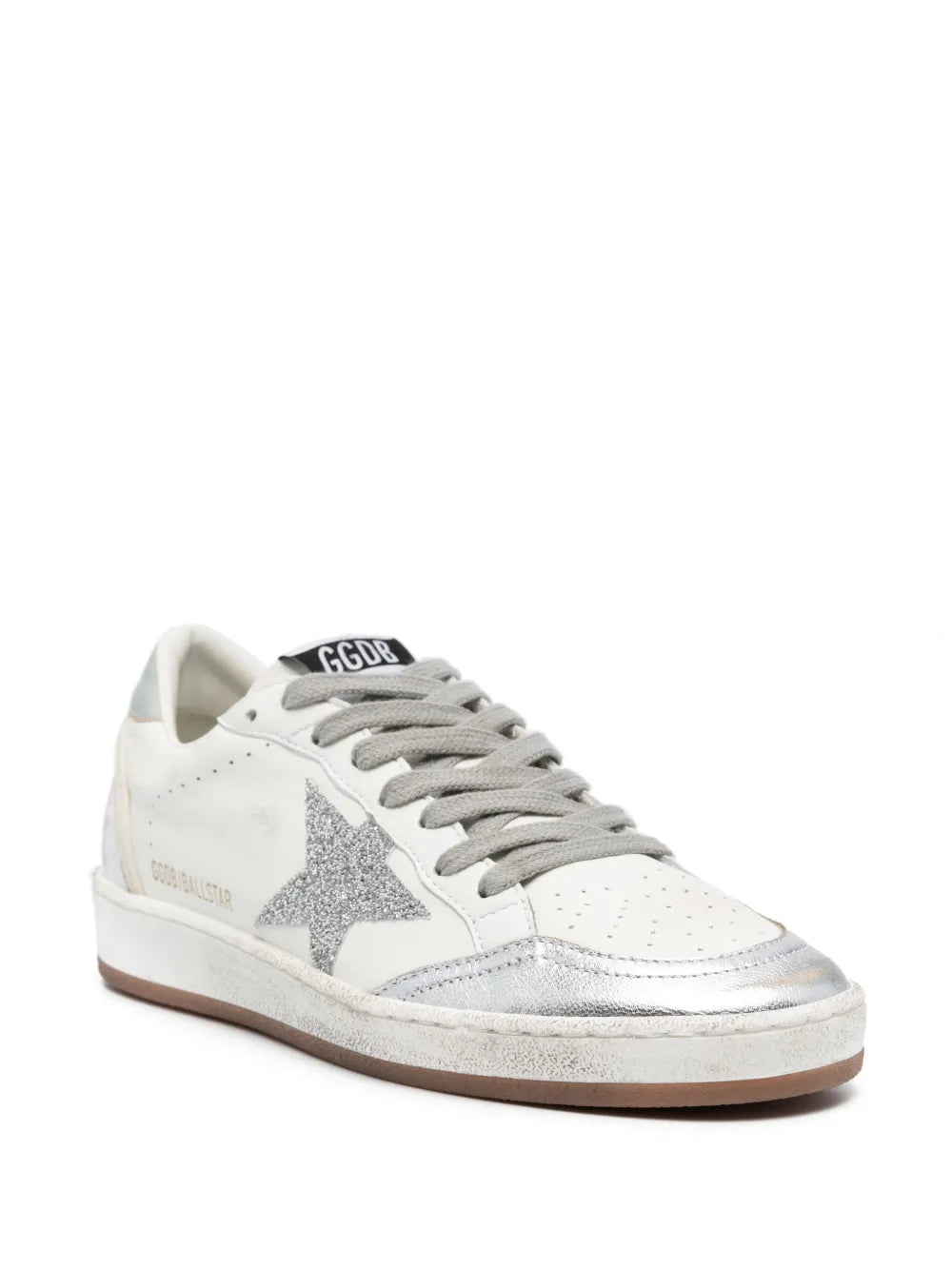Golden Goose Ballstar Glittered Leather