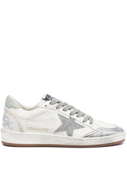 Golden Goose Ballstar Glittered Leather