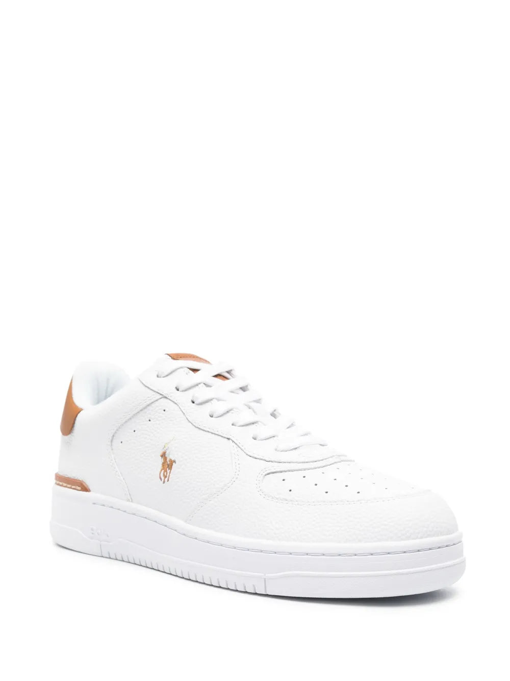 Polo Ralph Lauren Polo Pony Embroidered Leather