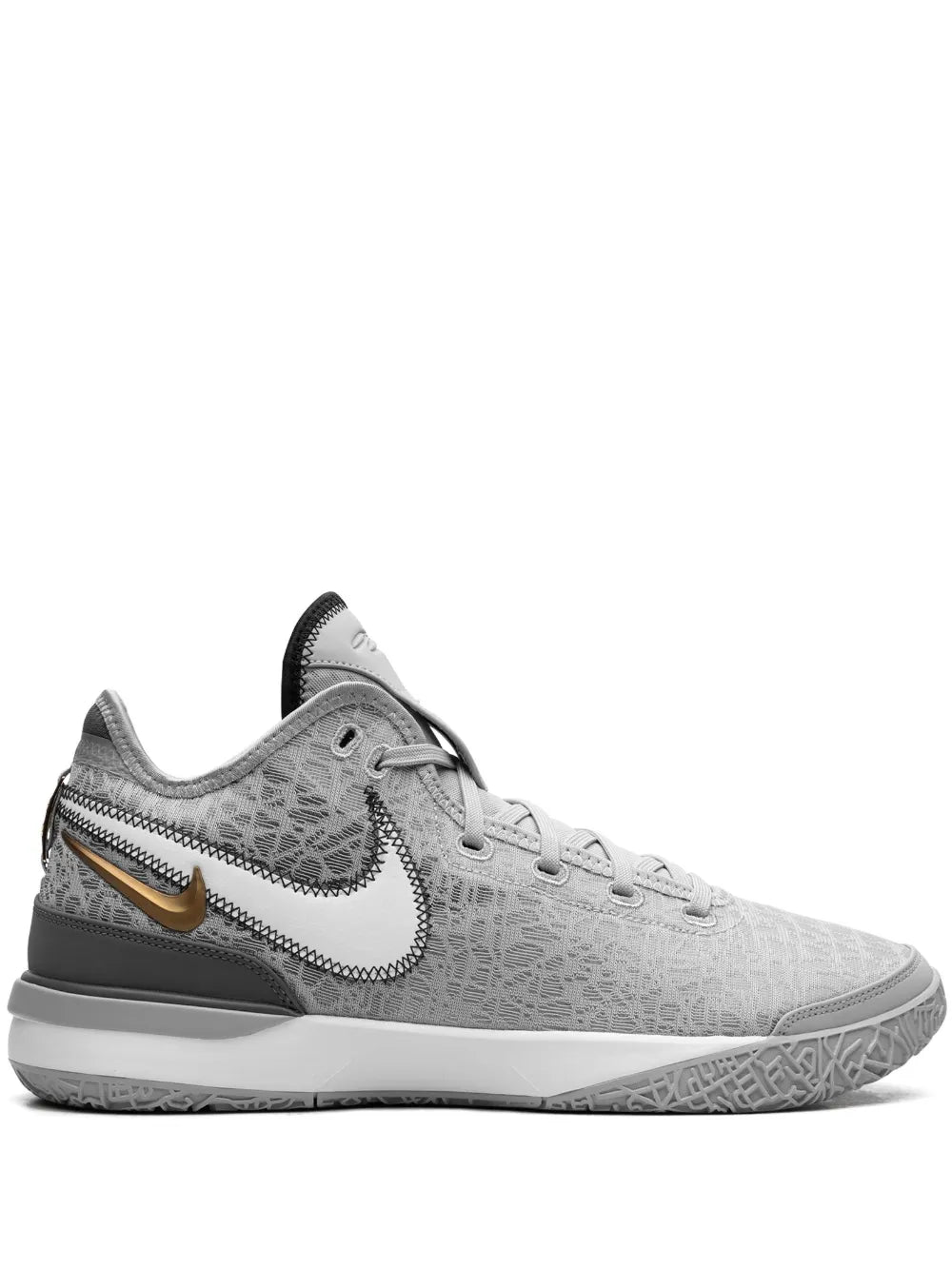 Nike Zoom Lebron Nxxt Gen Wolf Grey Metallic Gold