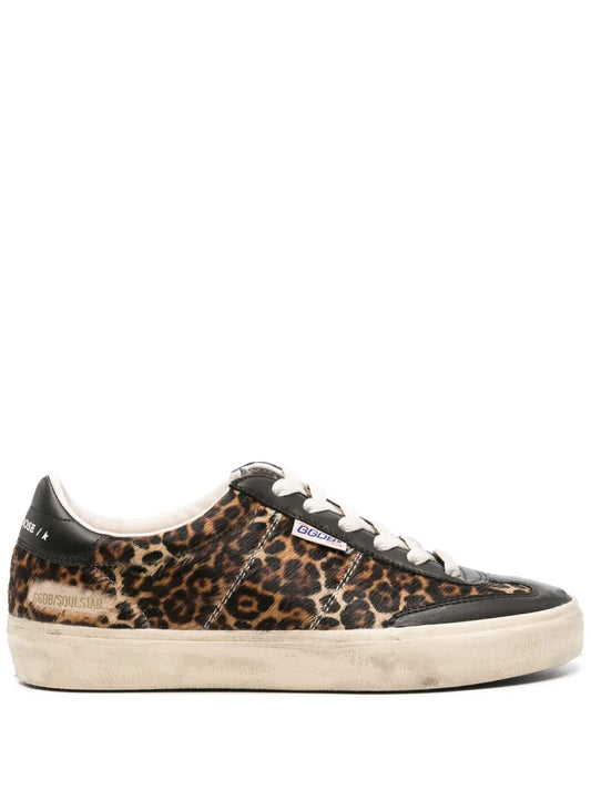 Golden Goose Soul Star Cheetah-Pattern