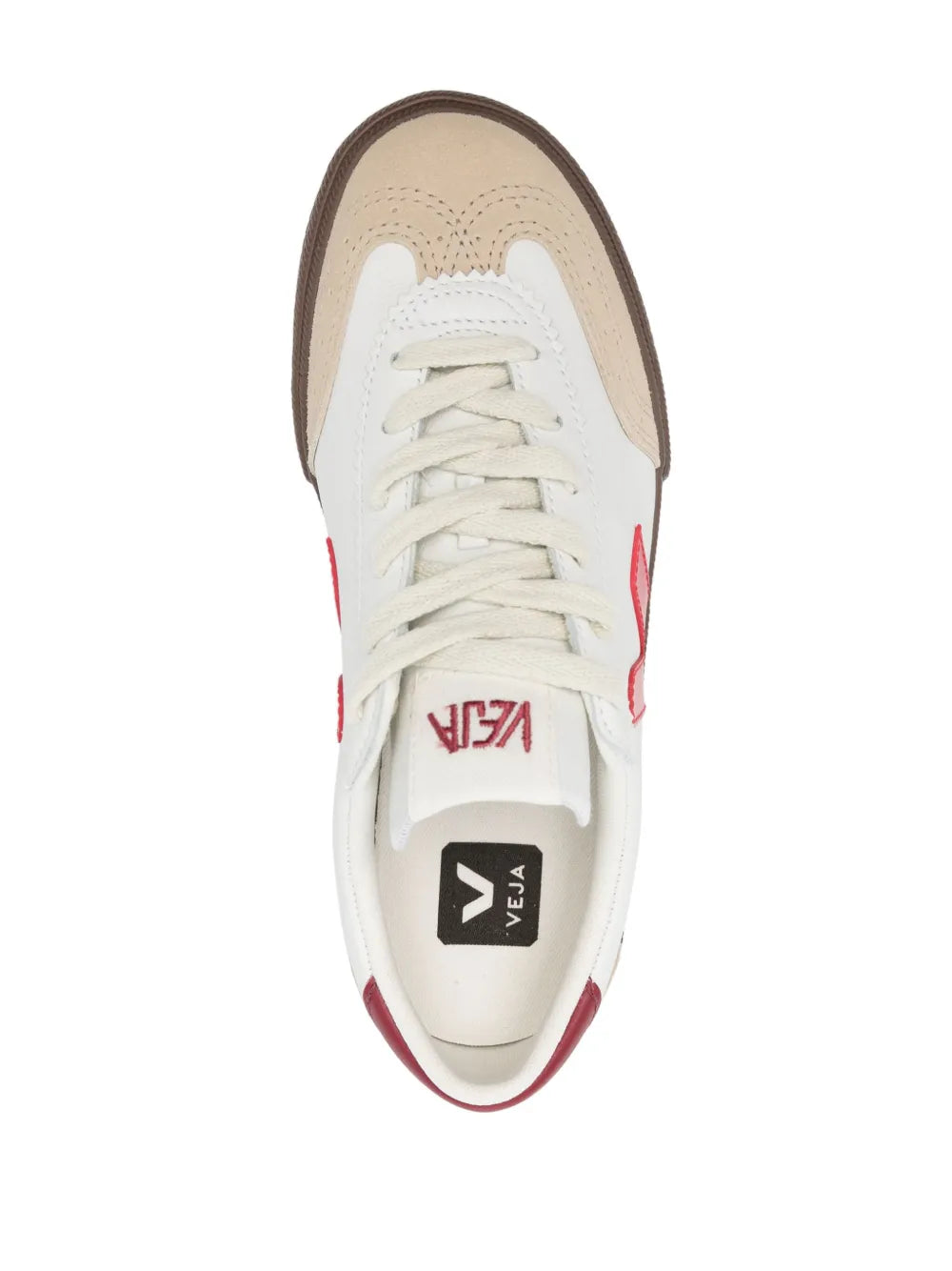 VEJA Volley Panelled Leather
