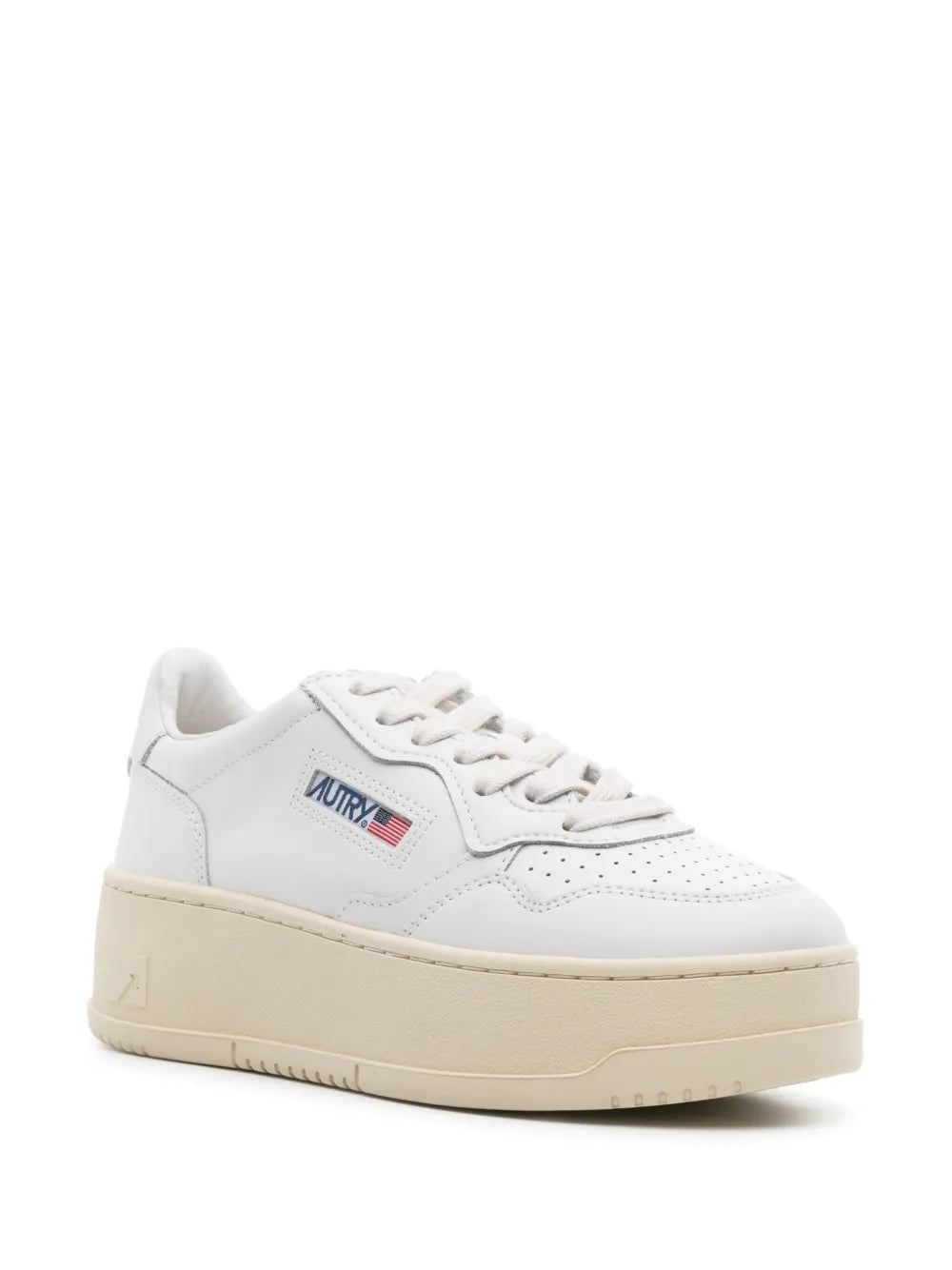 Autry Medalist Platform Leather