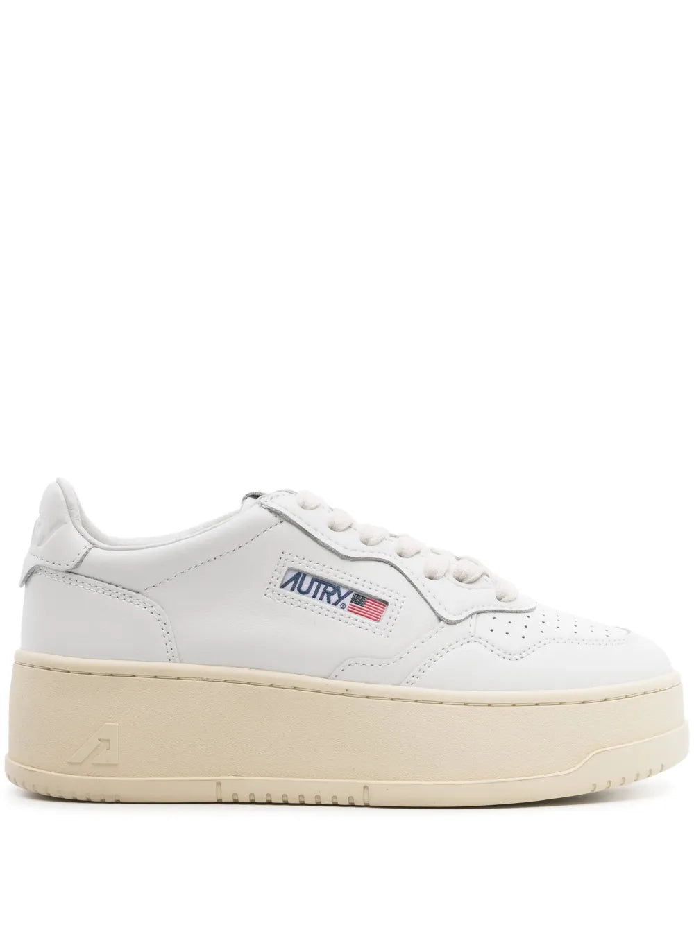 Autry Medalist Platform Leather