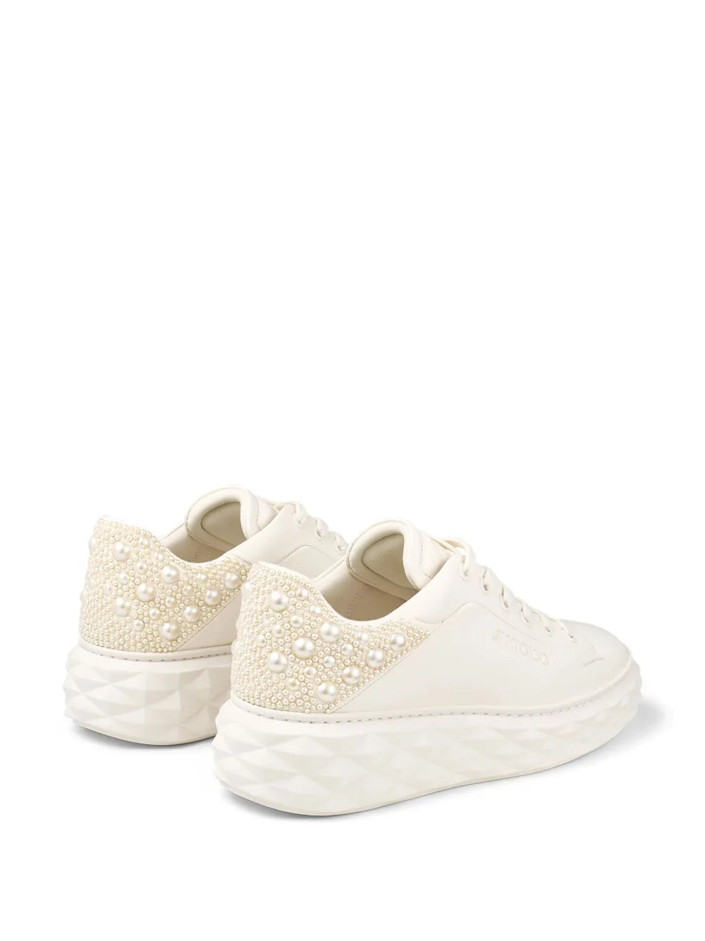Jimmy Choo Diamond Maxi Pearl-Embellished