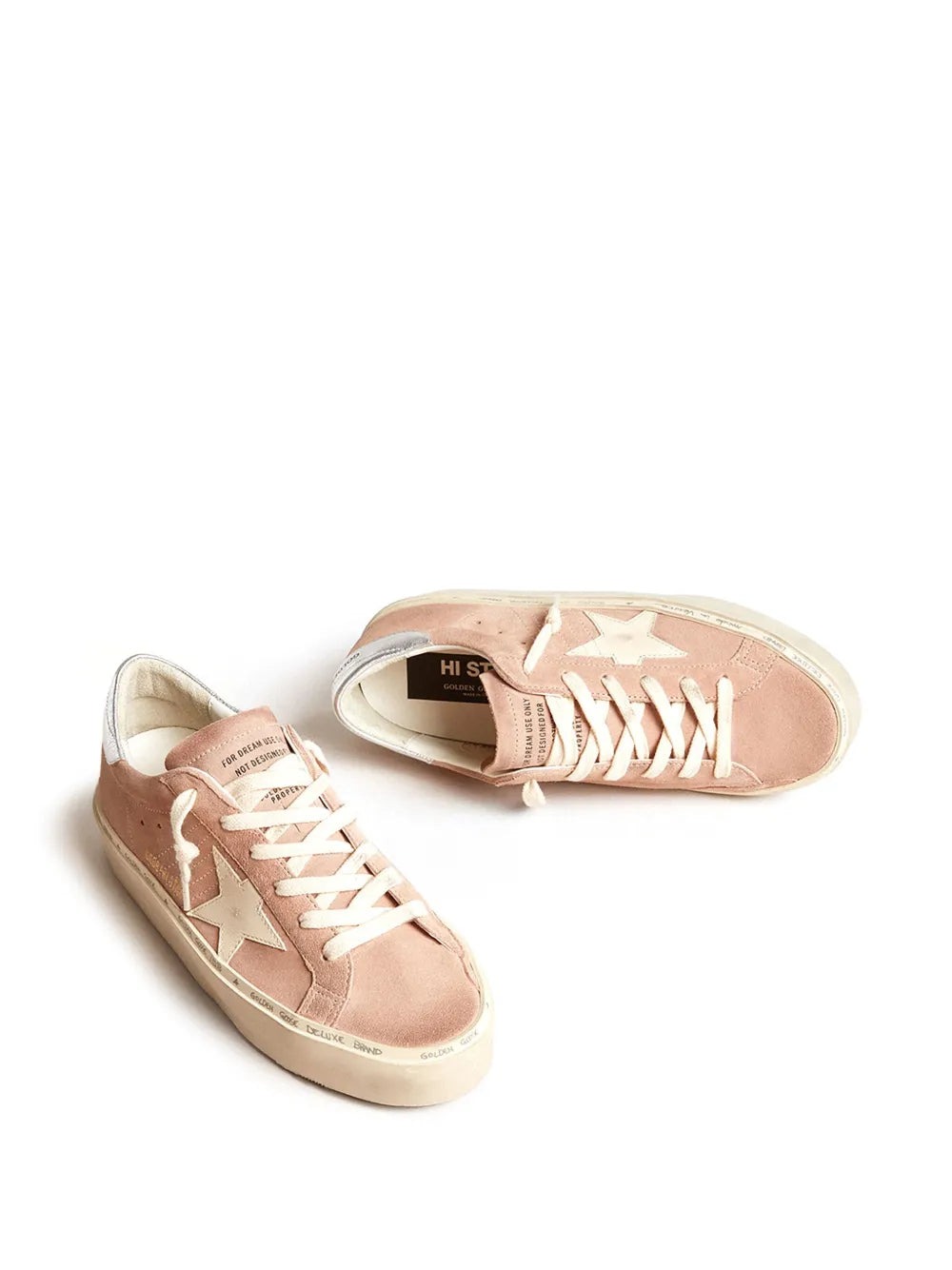 Golden Goose Hi-Star Star-Patch Flatform