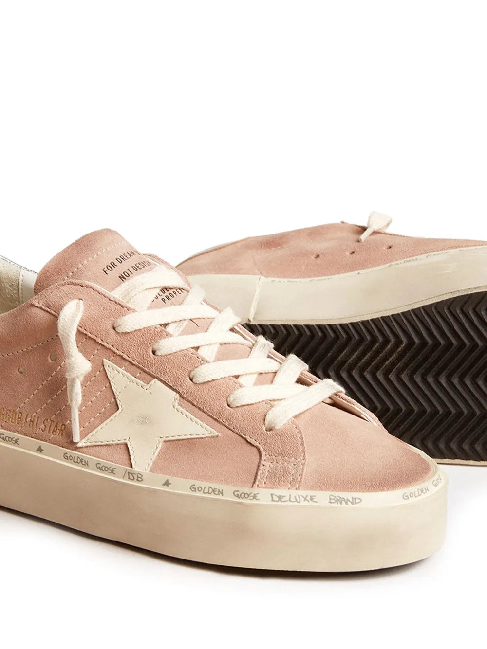 Golden Goose Hi-Star Star-Patch Flatform