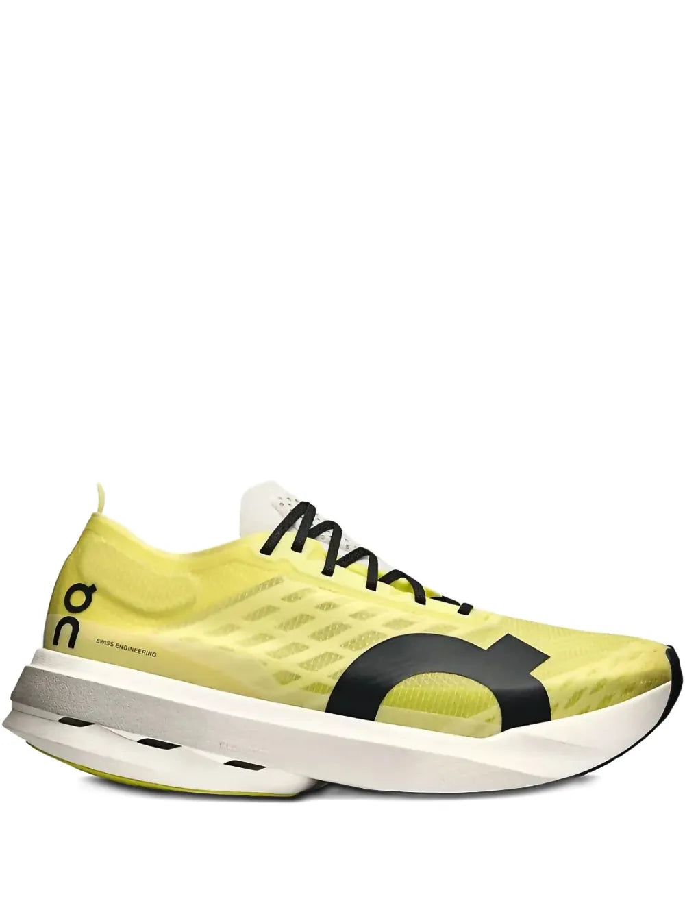 On Running Cloudboom Strike Limelight/Wolf Sneakers