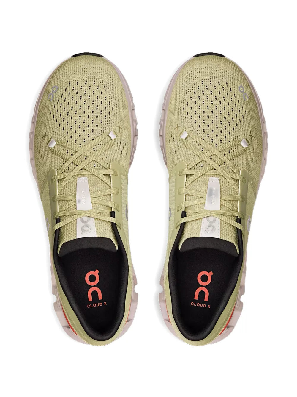 On Running Cloud X 4 Caper/Salmon Sneakers