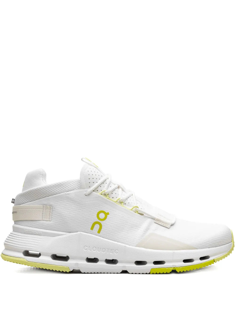 On Running Cloudnova 2 White/Limelight Sneakers
