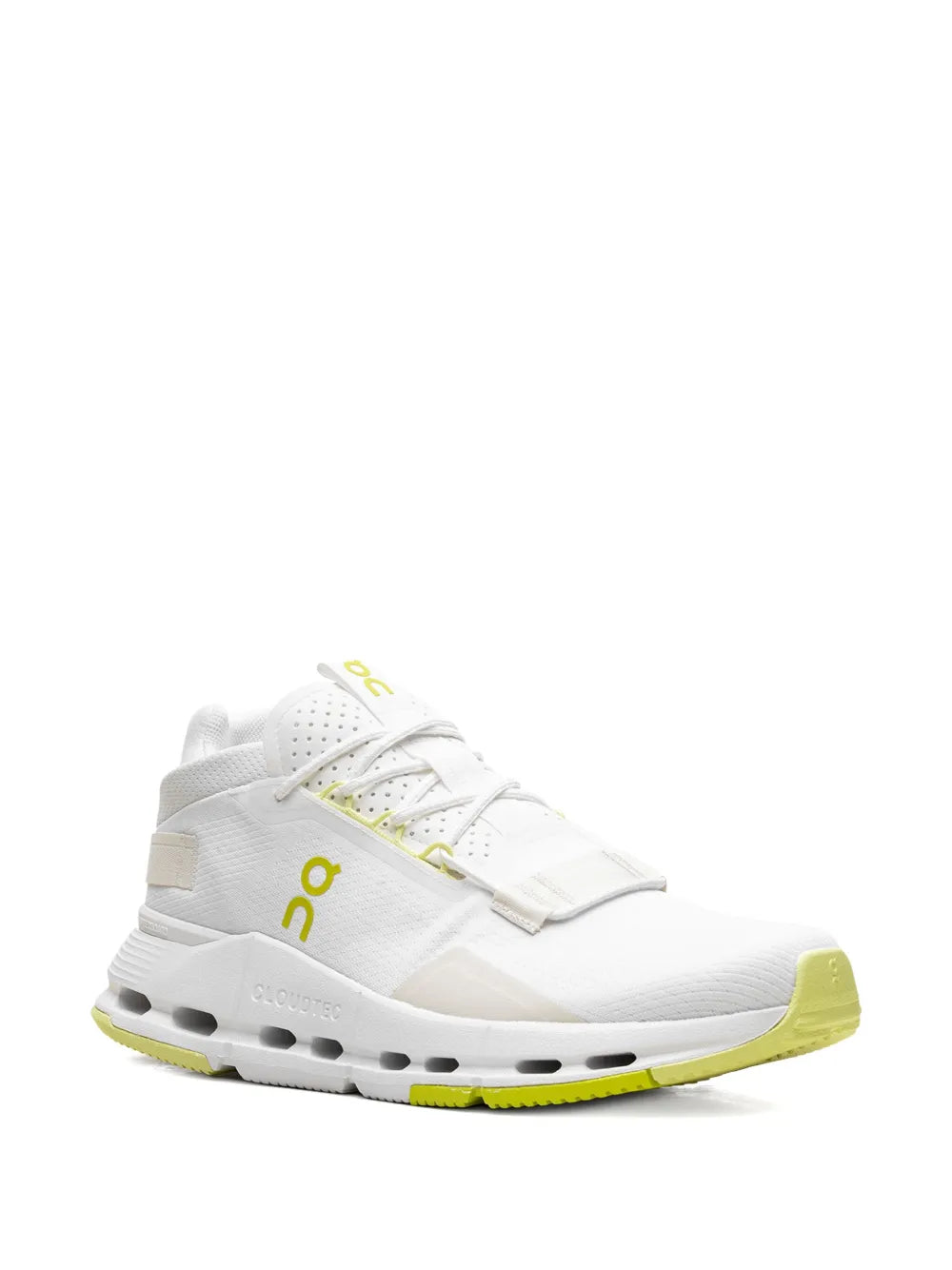 On Running Cloudnova 2 White/Limelight Sneakers