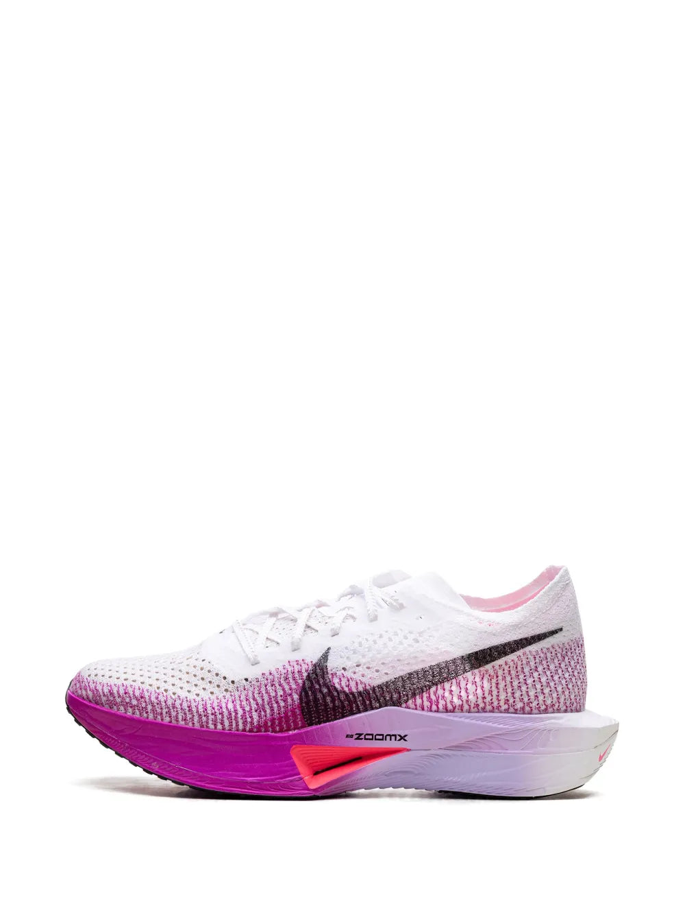 Nike Zoomx Vaporfly Next% 3  White/Vivid Purple/Purple Agate/Black Sneakers