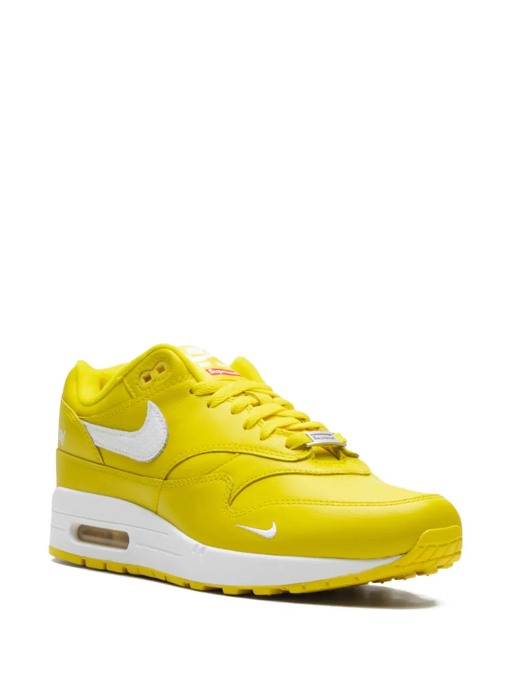 Nike X Supreme Air Max 1 87 Sp Speed Yellow/White Sneakers