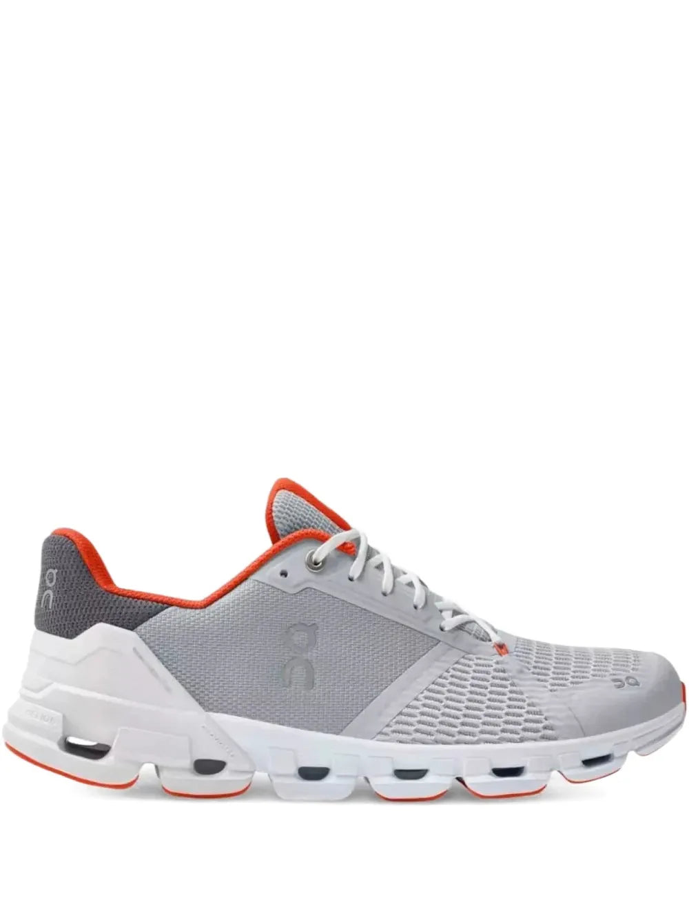 On Running Cloudflyer Grey/Orange Sneakers