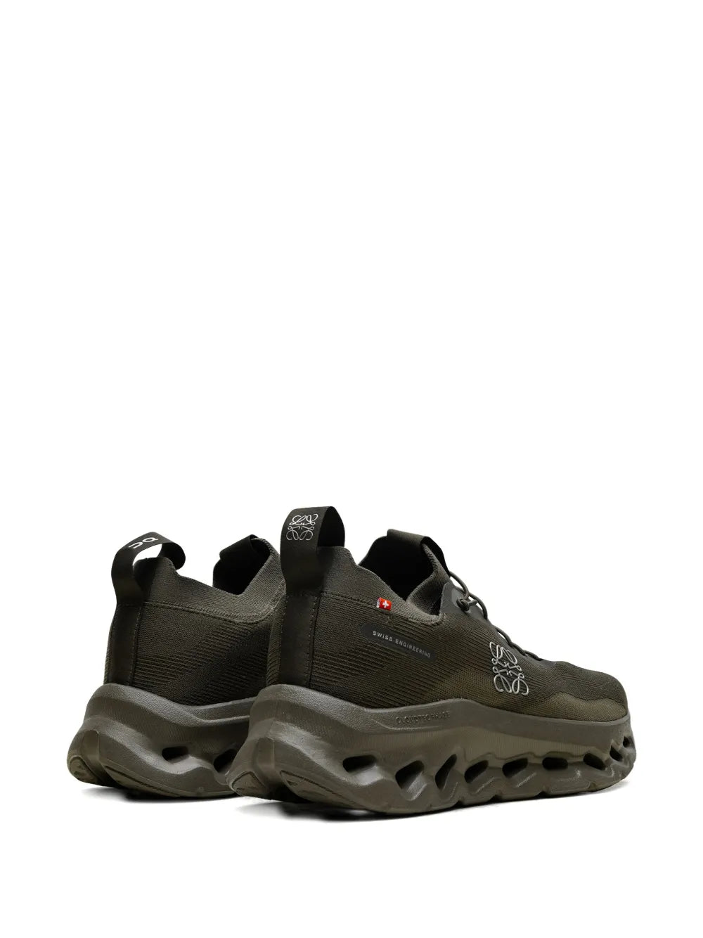 On Running X Loewe Cloudtilt  Khaki Green Sneakers