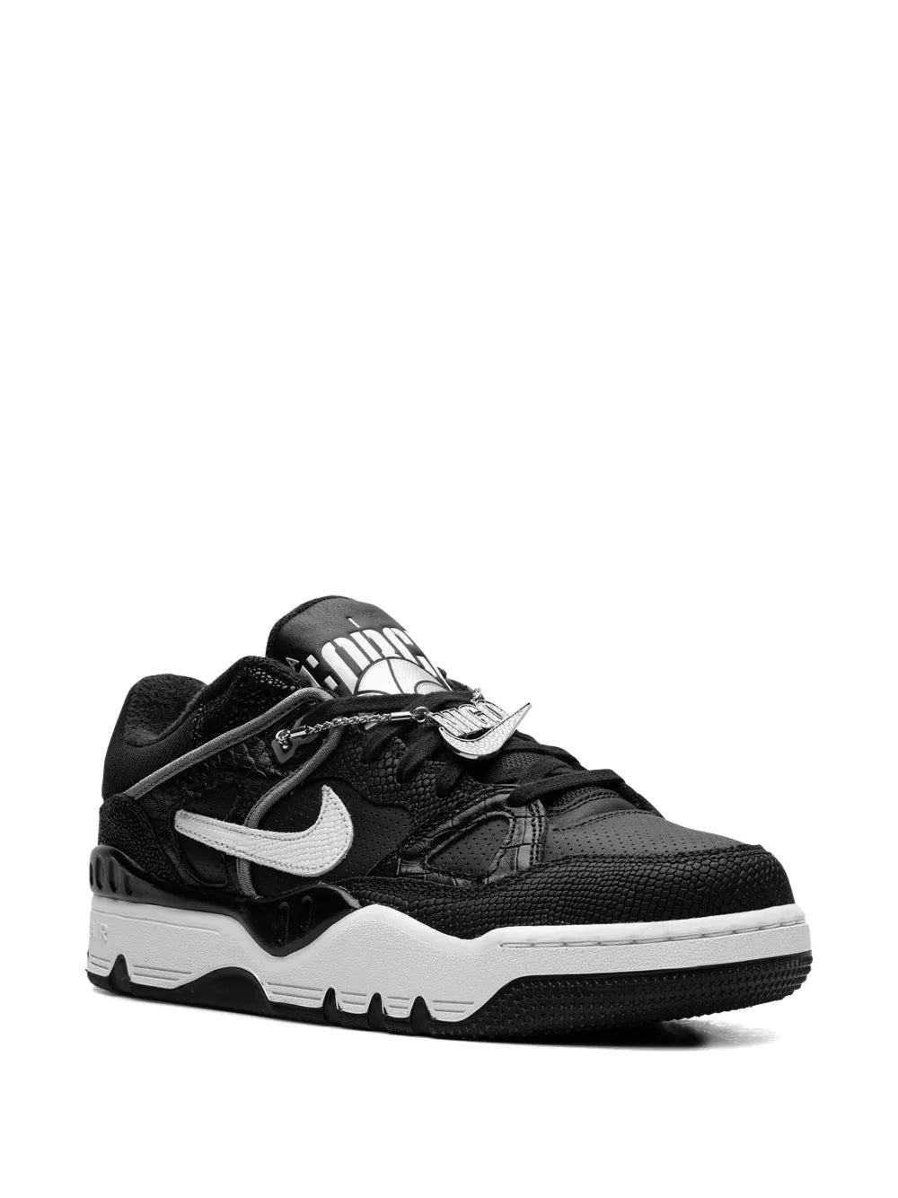 Nike X Nigo Air Force 3 Sp Black/White/Smoke Grey/Metallic Platinum Sneakers