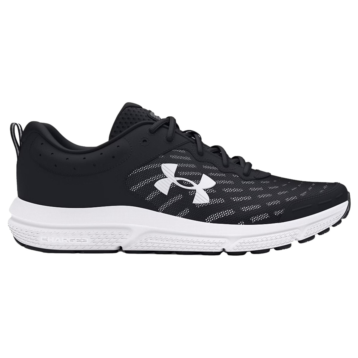 Under Armour Charged Assert 10 Black / White  3026175-001 Men's