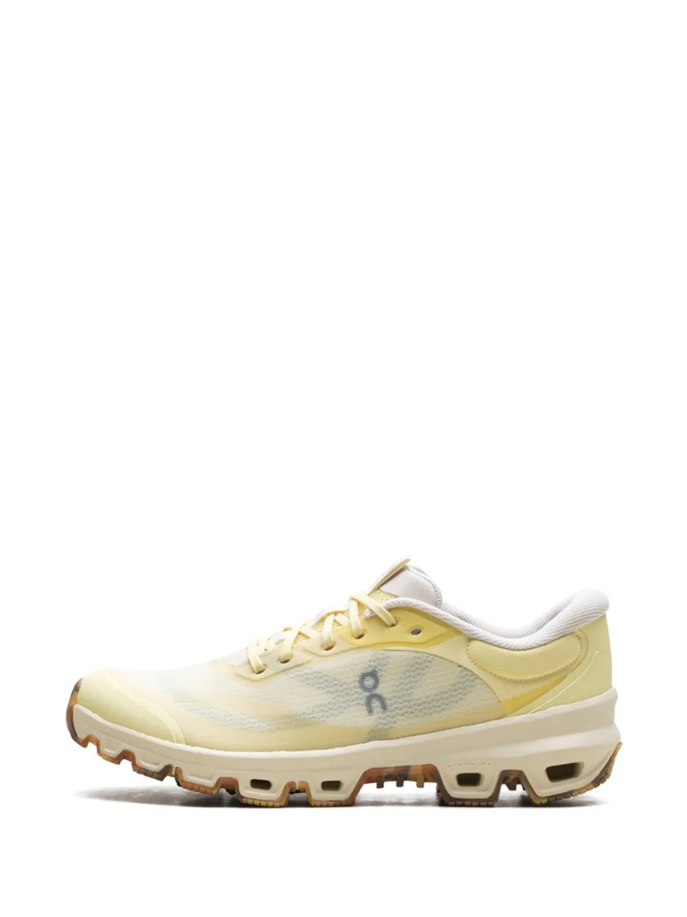 On Running Cloudventure 2 Loewe Yellow Tan Grey Sneakers