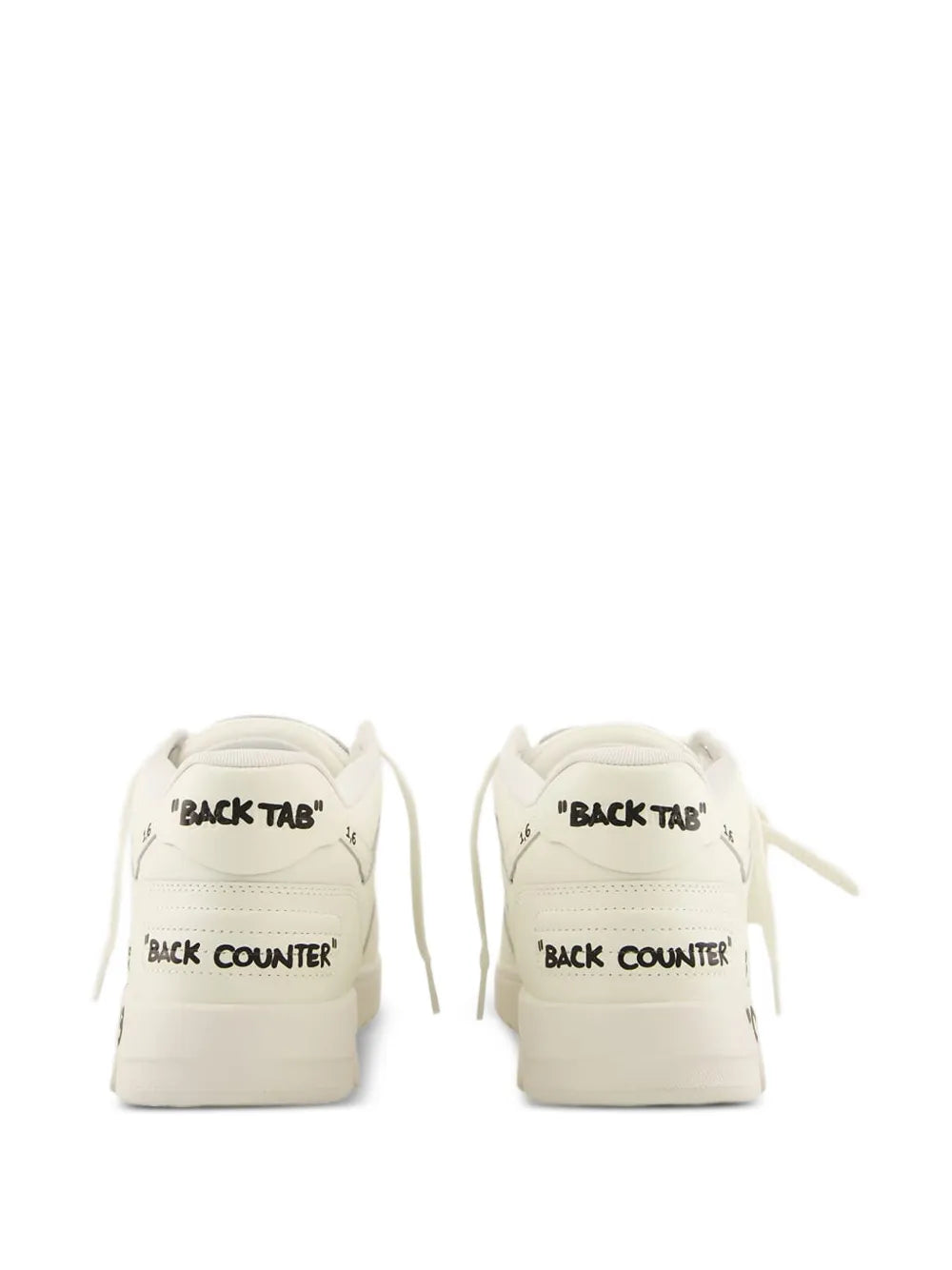 Off-White Out Of Office Leather Sneakers