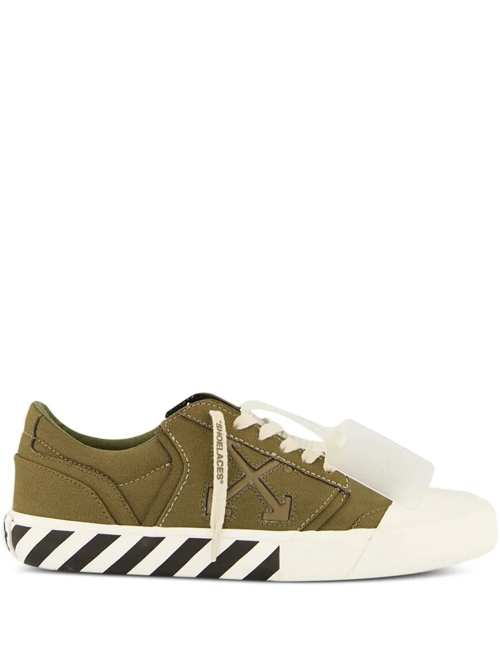 Off-White Vulcanised Tag-Detail Sneakers