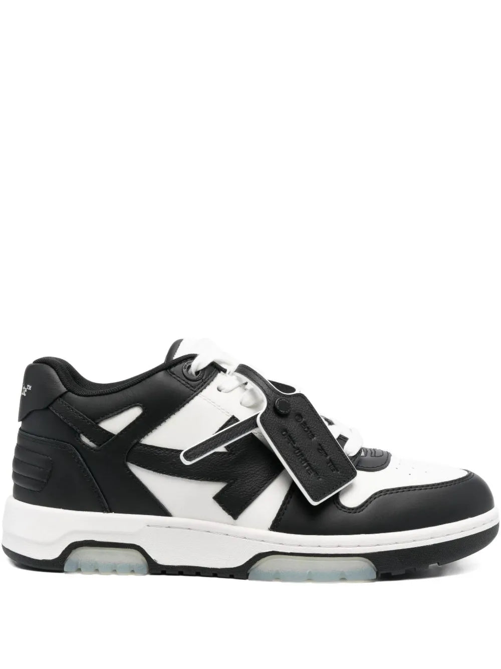 Off-White Out Of Office Arrow-Detail Leather Low-Top Sneakers