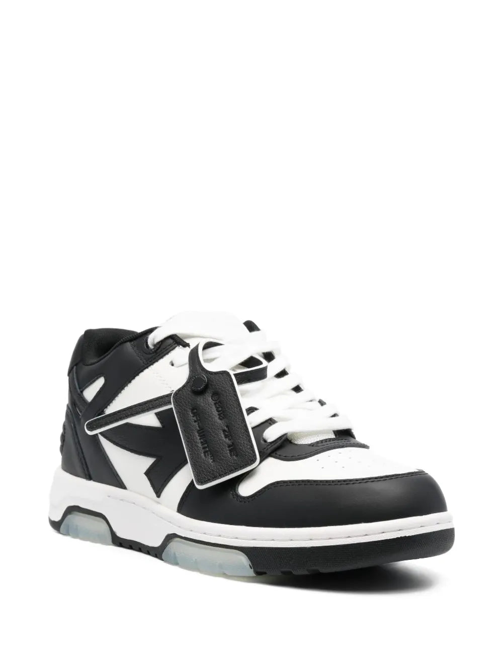 Off-White Out Of Office Arrow-Detail Leather Low-Top Sneakers