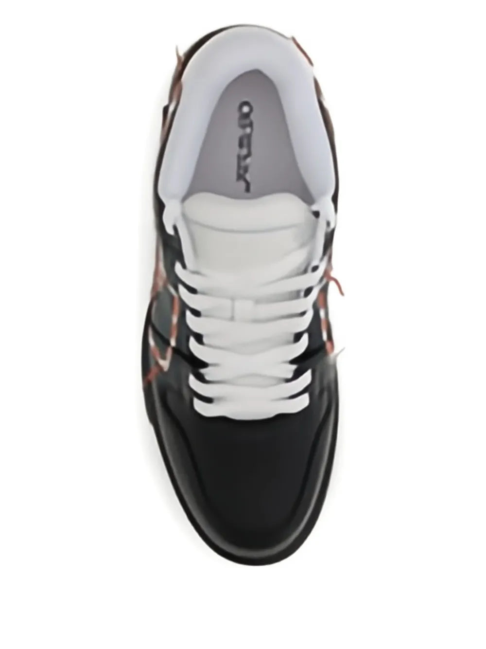 Off-White Arrow-Detail Leather Sneakers