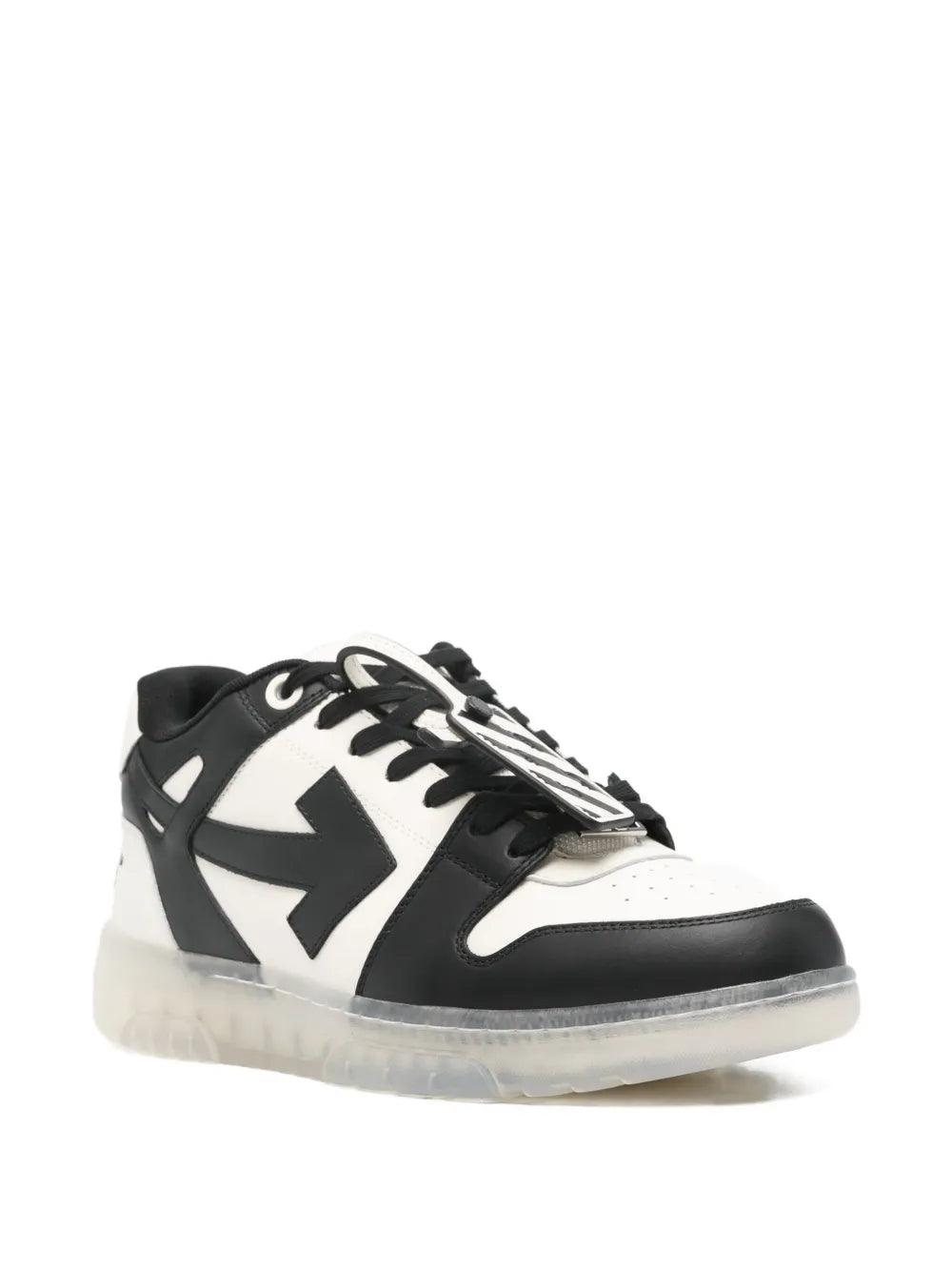 Off-White Leather Sneakers